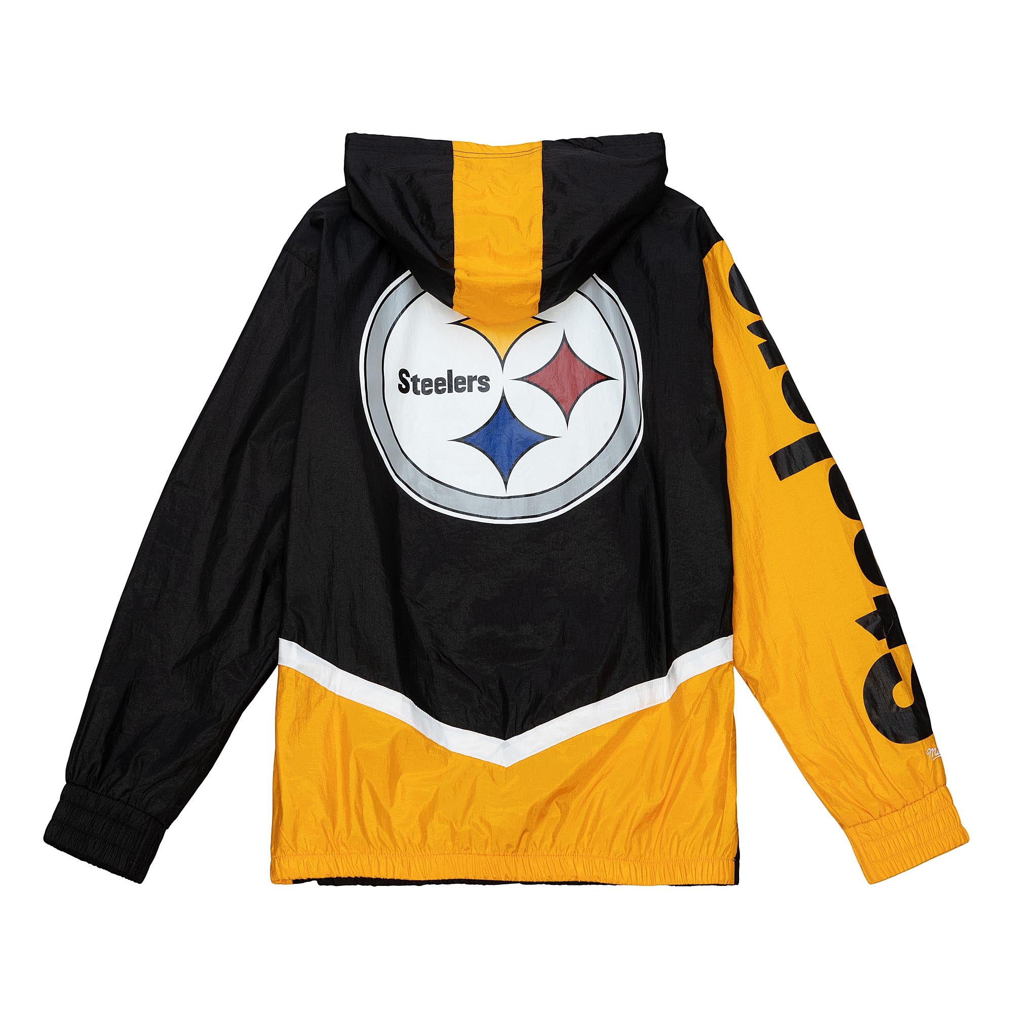 NFL UNDENIABLE FULL ZIP WINDBREAKER STEELERS AFC