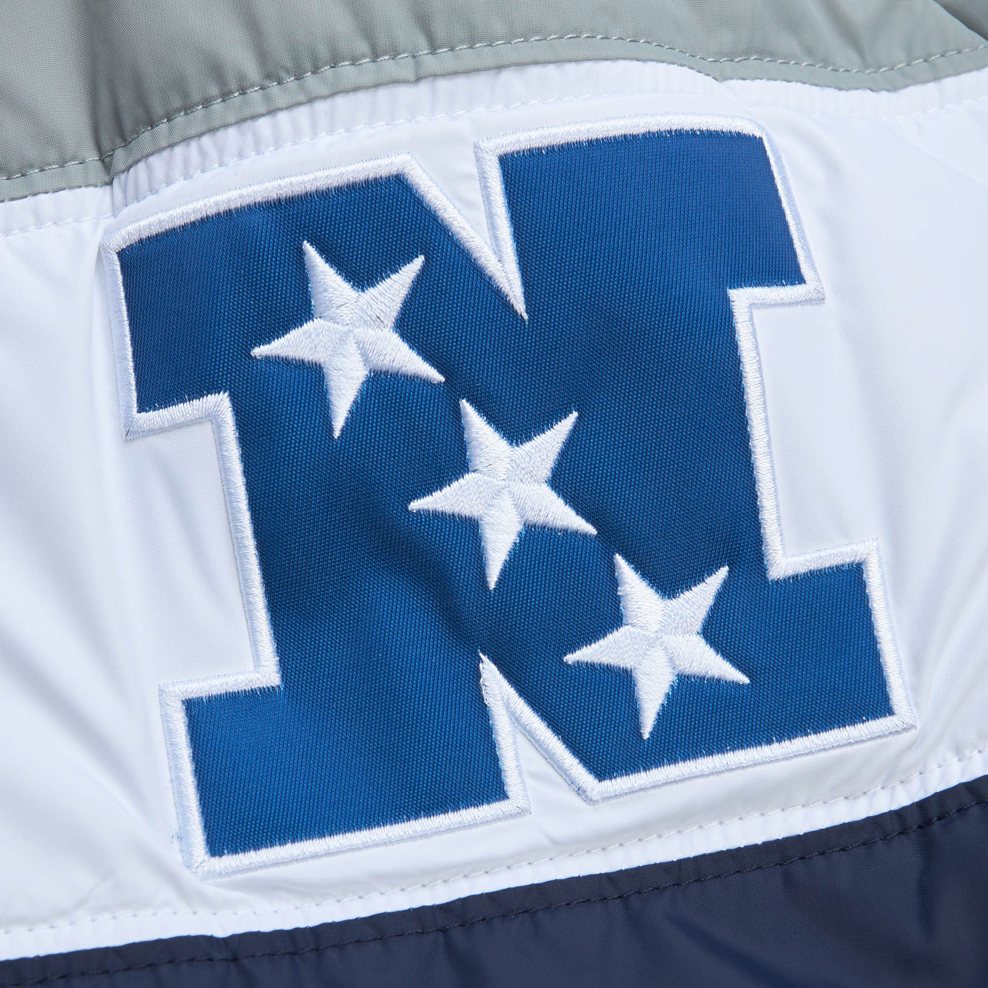 NFL IN THE CLUTCH PUFFER JACKET VINTAGE LOGO COWBOYS NFC