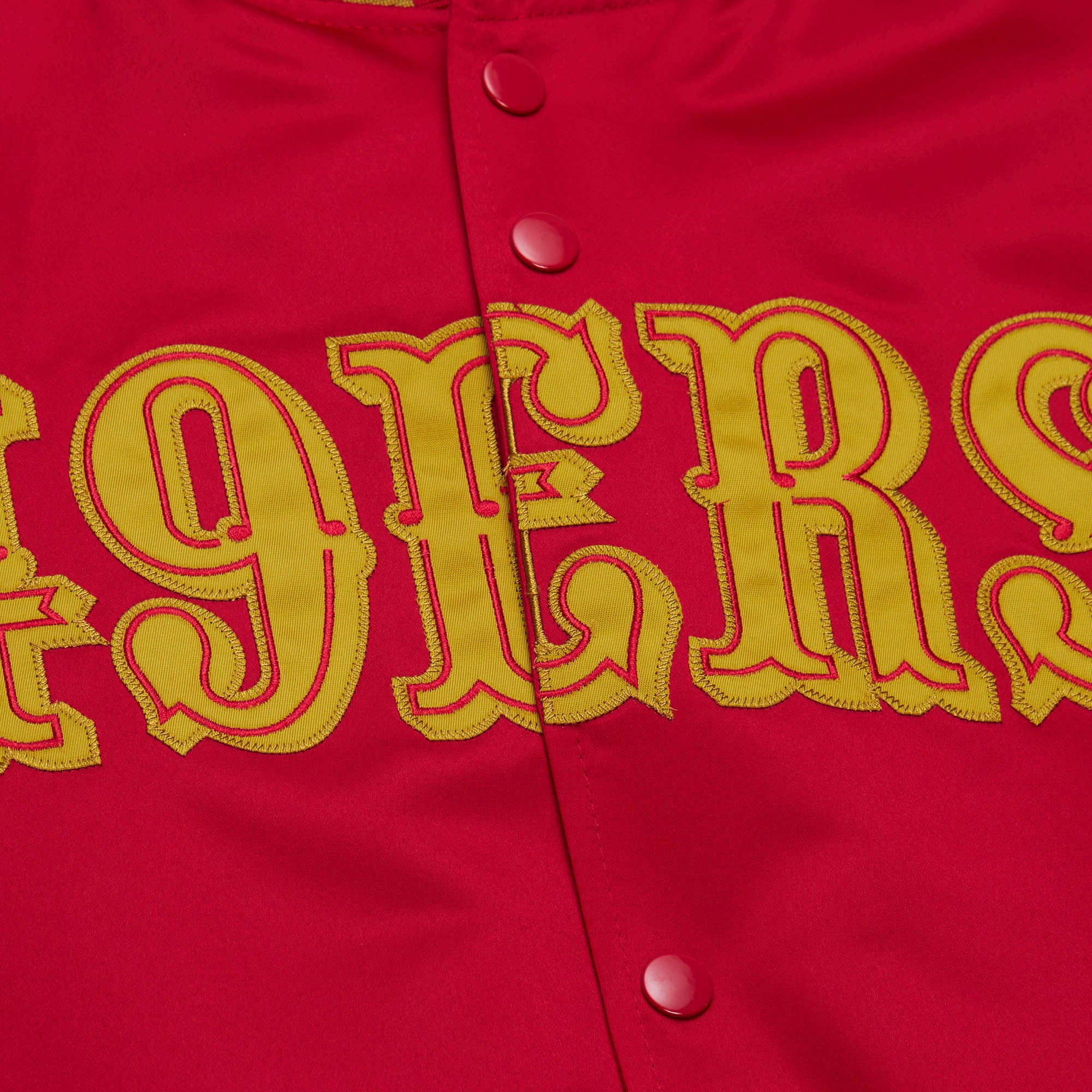 NFL LIGHTWEIGHT SATIN JACKET 49ERS NFC