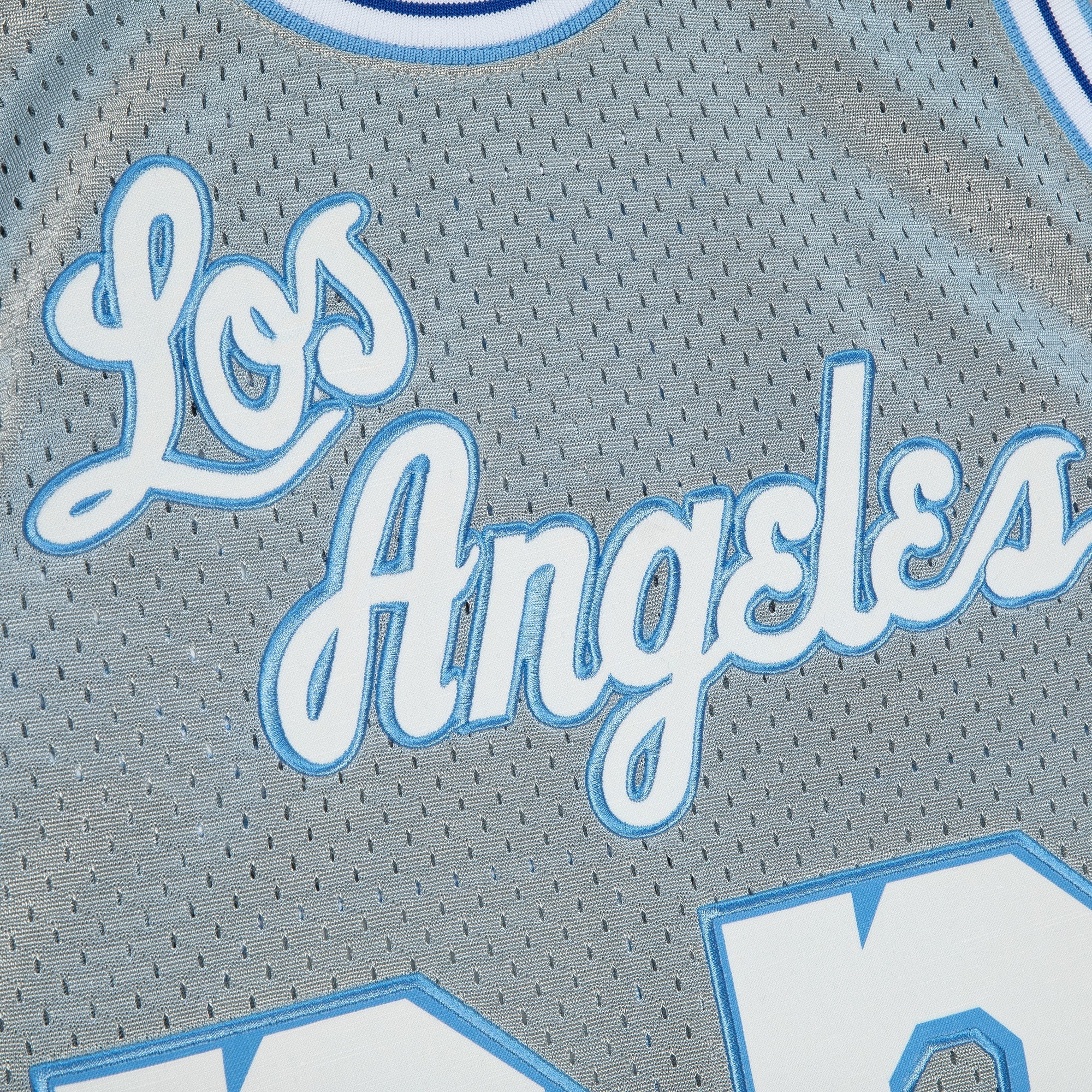 NBA 75th Silver Swingman Jersey Lakers 1960