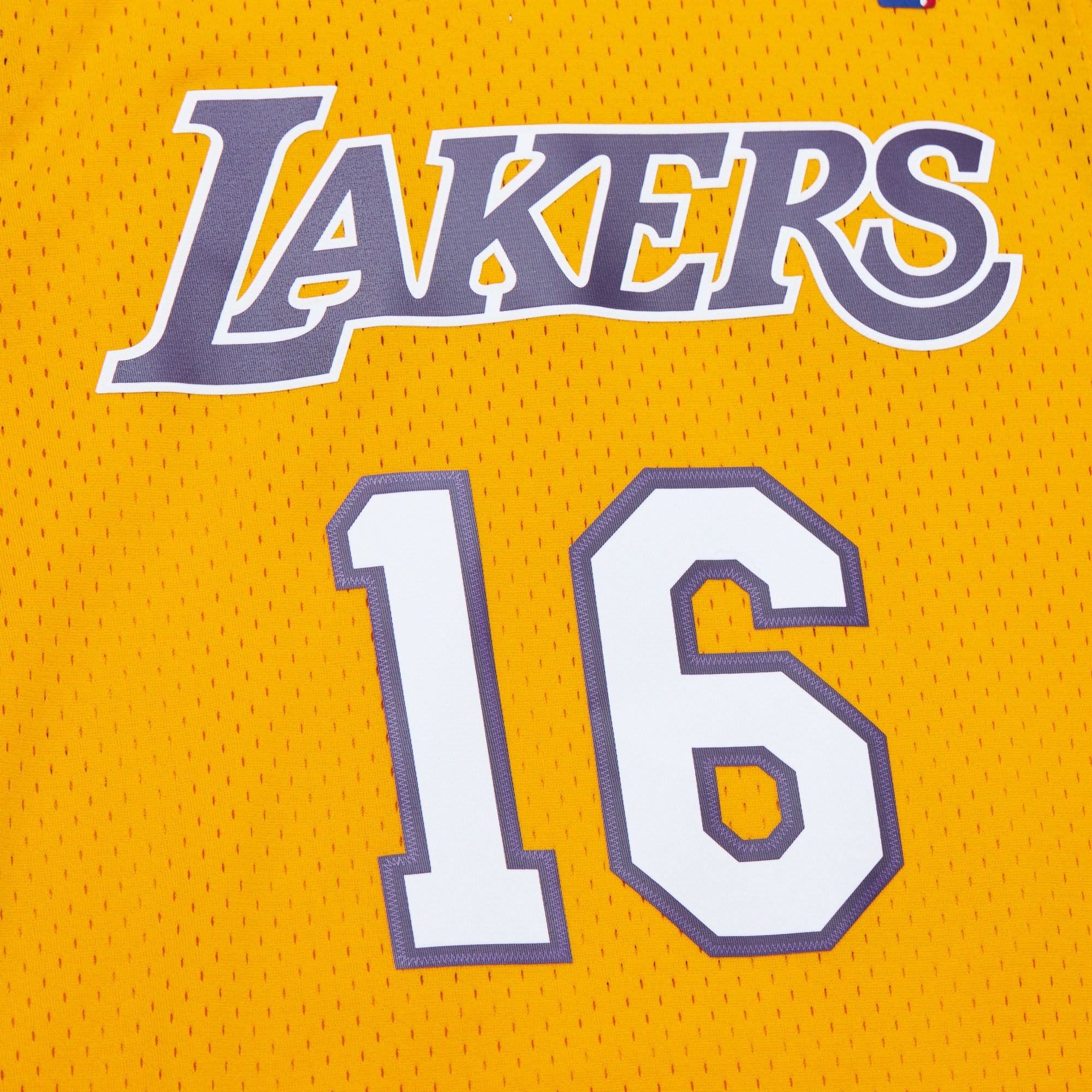 NBA GOLD JERSEY LAKERS 2009 PAU GASOL