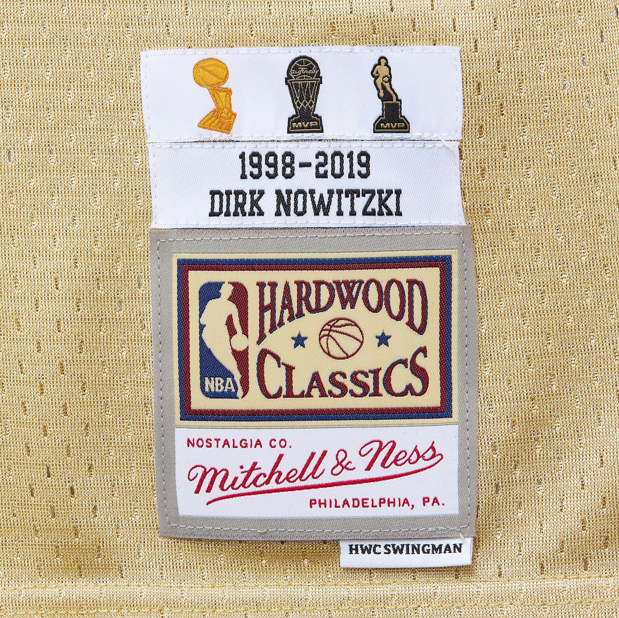 NBA SWINGMAN JERSEY MAVERICKS 1998 DIRK NOWITZKI