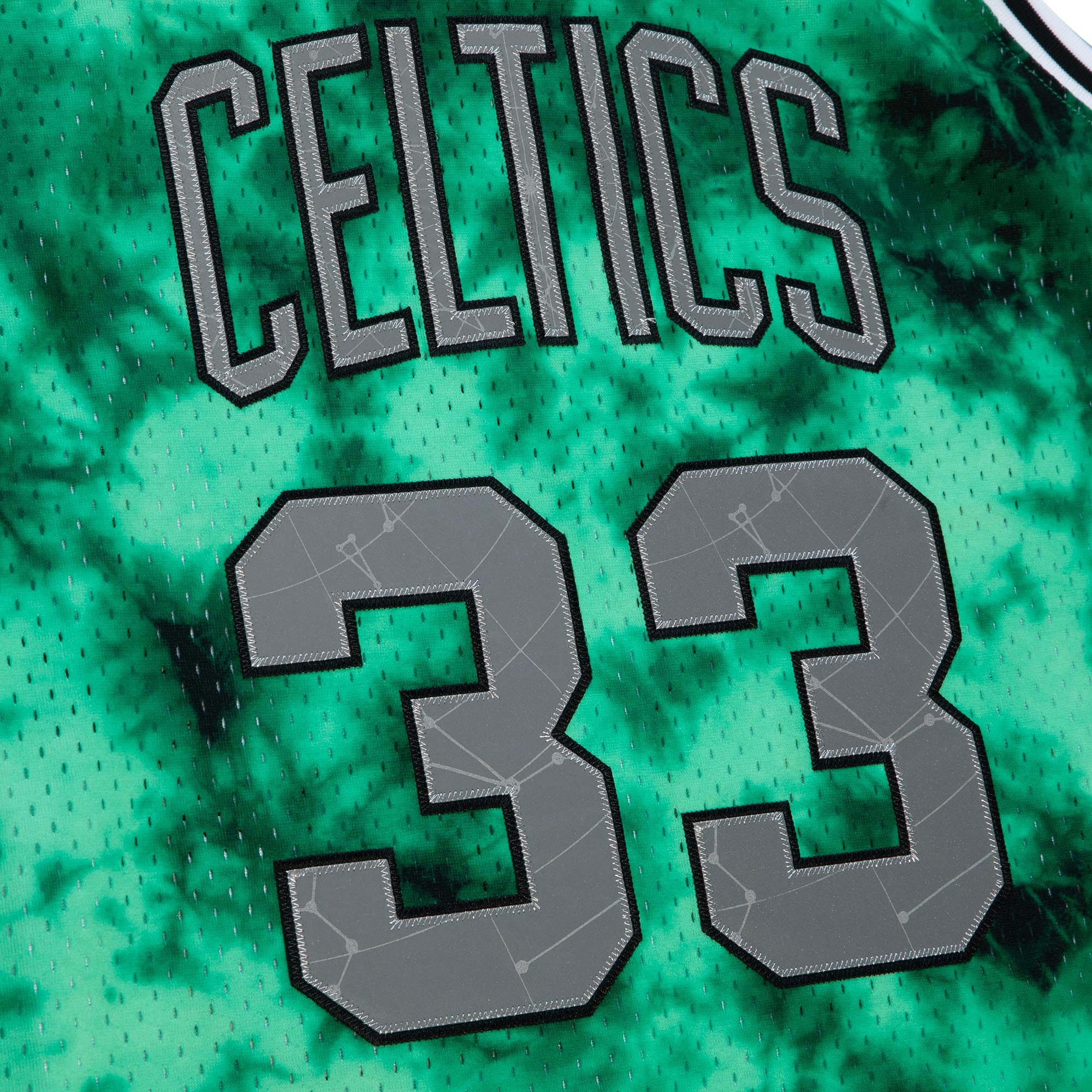 NBA Galaxy Swingman Jersey Celtics 1985 Larry Bird