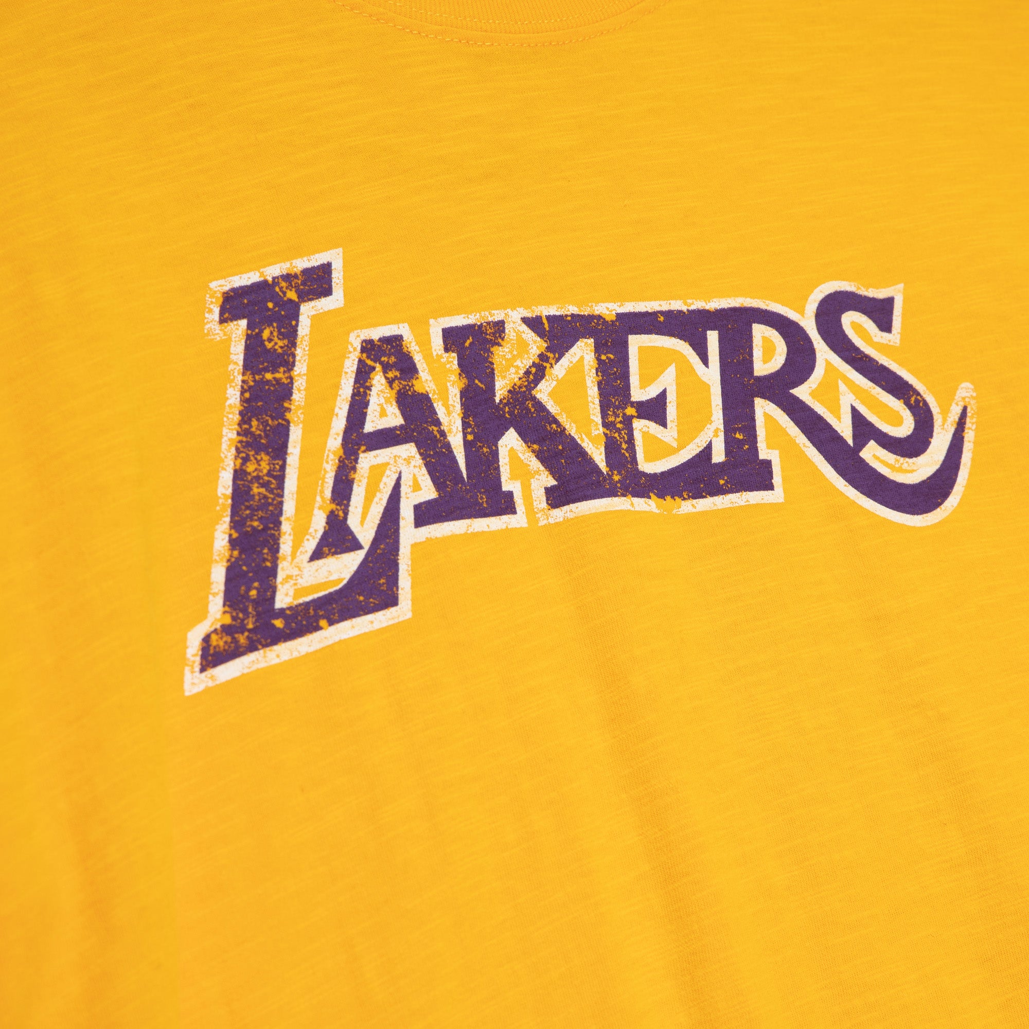 SHIRT NBA LEGENDARY SLUB SS TEE LAKERS GOLD