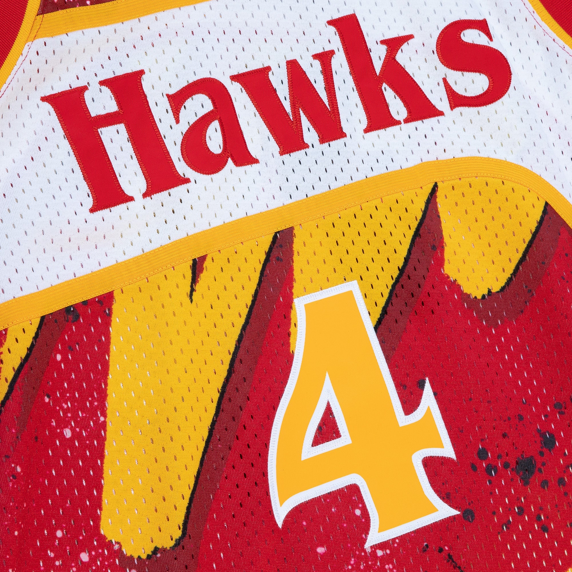 NBA HYPER HOOPS SWINGMAN JERSEY HAWKS 1986 SPUD WEBB