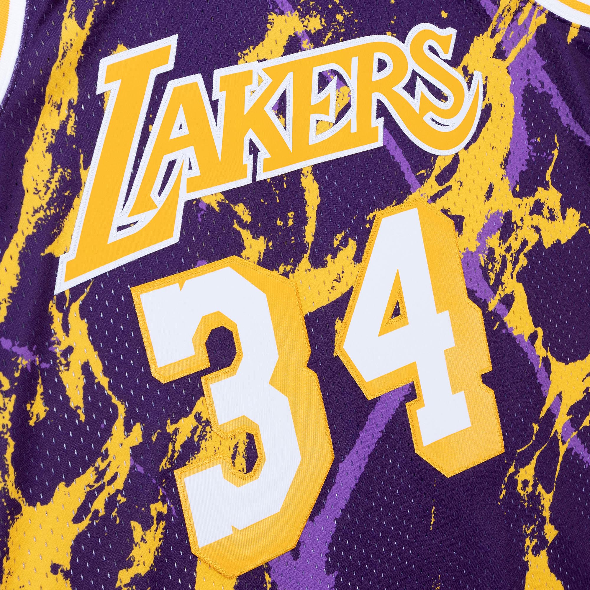 NBA TEAM MARBLE SWINGMAN JERSEY LAKERS 1996 SHAQUILLE O'NEAL