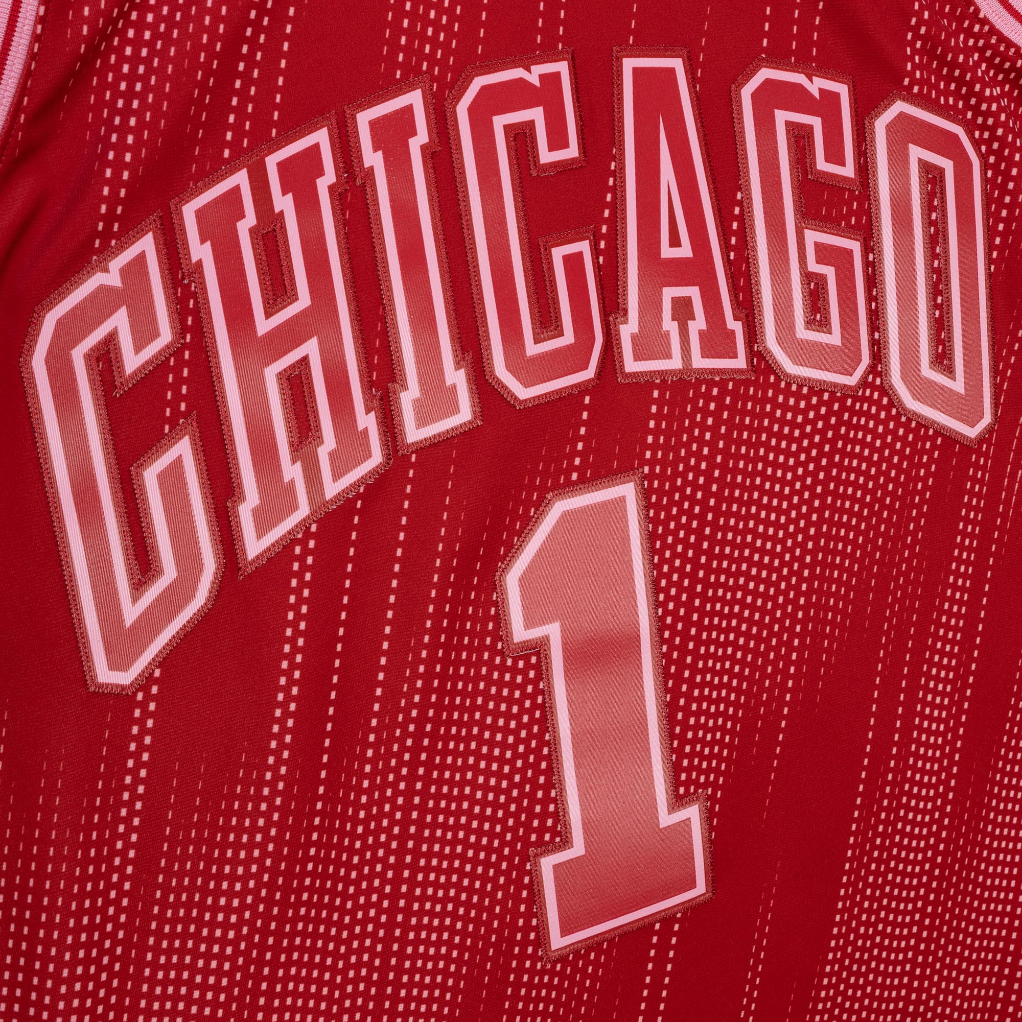 NBA MONOCHROME SWINGMAN JERSEY BULLS 2008 DERRICK ROSE