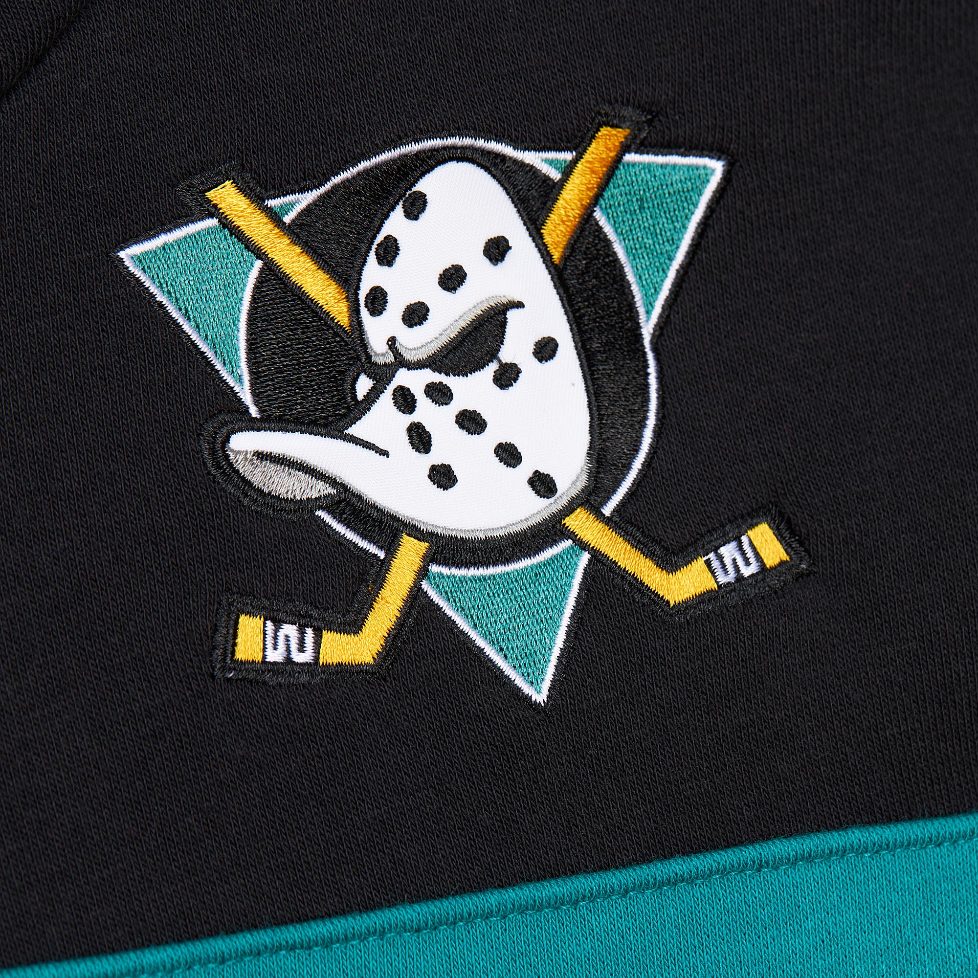 Sudadera M&N NHL Head Coach Hoodie Vintage Logo Ducks