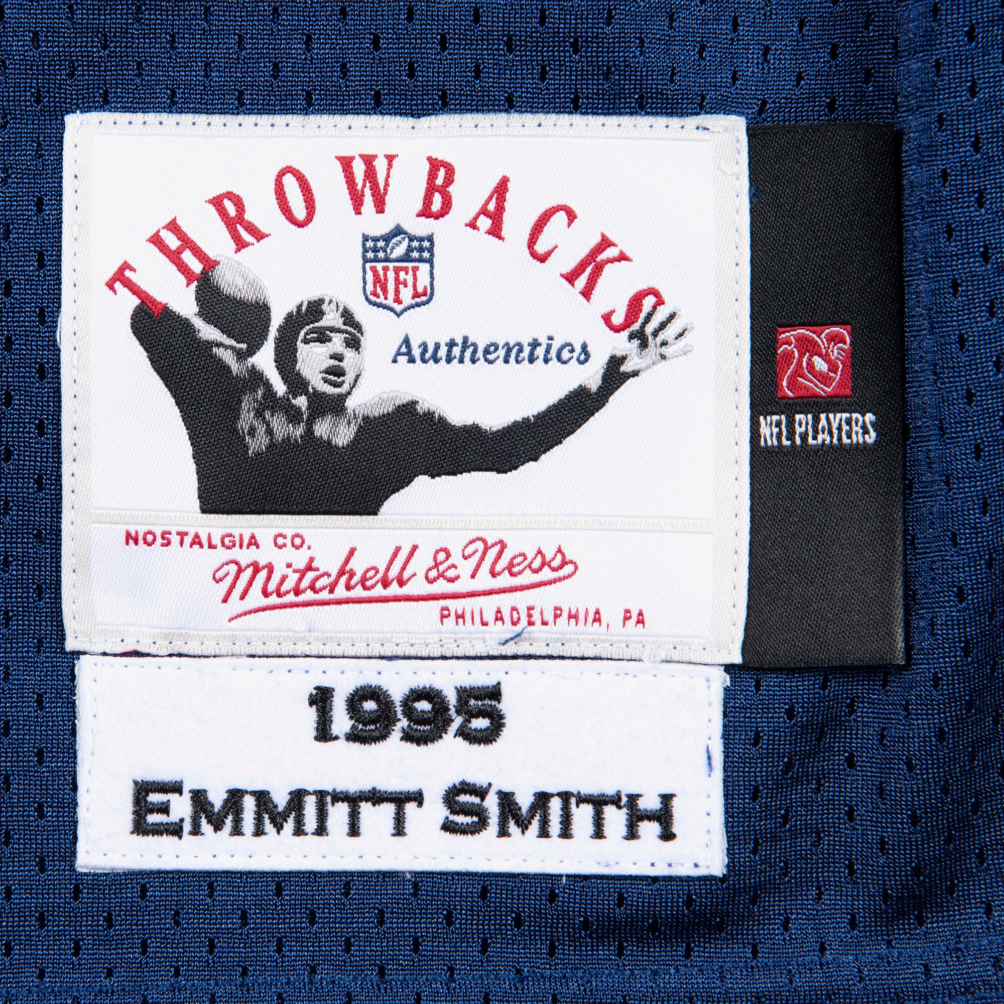 Jersey M&N NFL Authentic Cowboys 95 Emmit Smith Nav