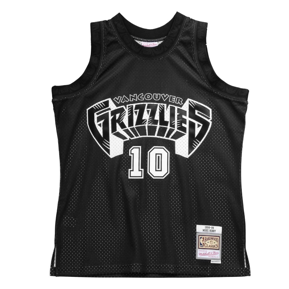 NBA WHITE LOGO SWINGMAN JERSEY GRIZZLIES 1998 MIKE BIBBY | Mitchell ...