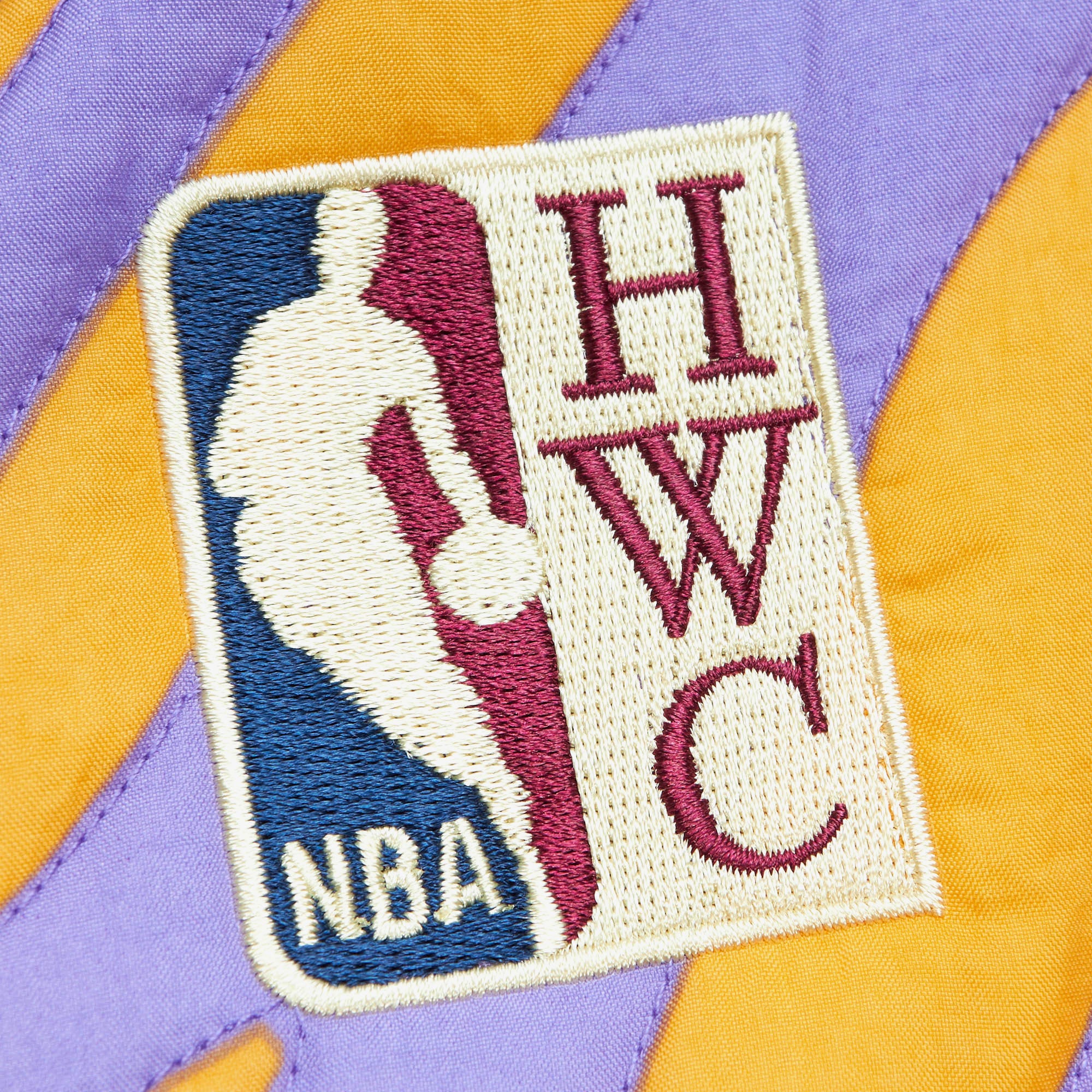 Camisa M&N NBA Melody Ehsani Puffer Shirt Lakers