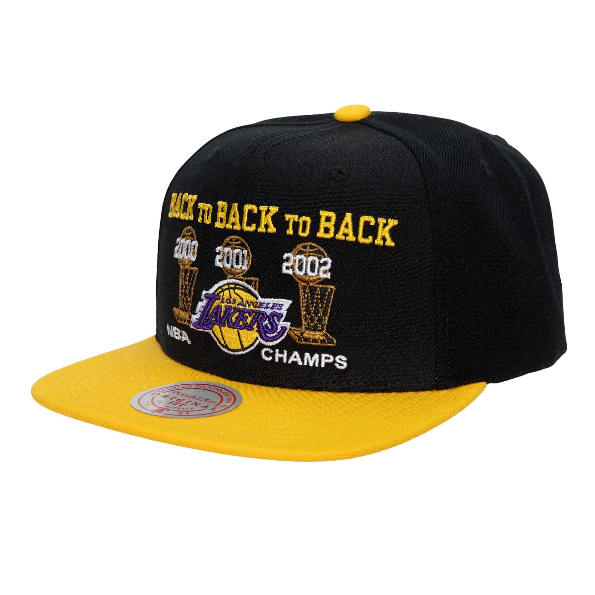 gorras mitchell y ness lakers